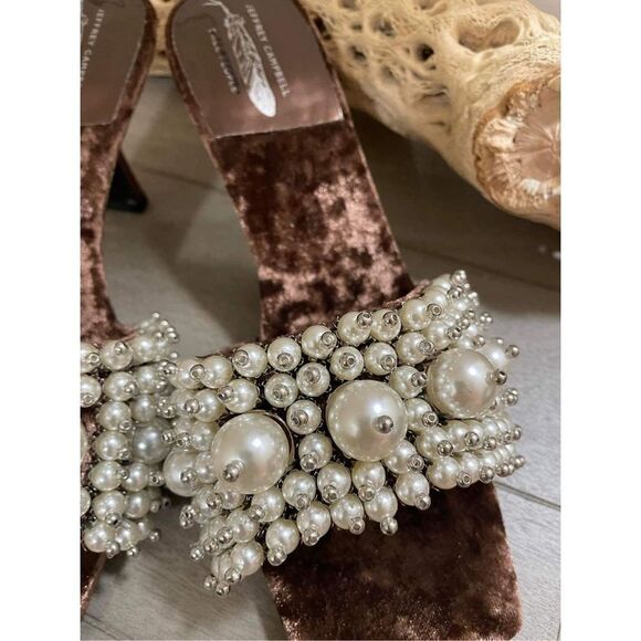 COPY - Free People x Jeffrey Campbell Portia Pearl Heels Size 6.5 - Picture 5 of 10